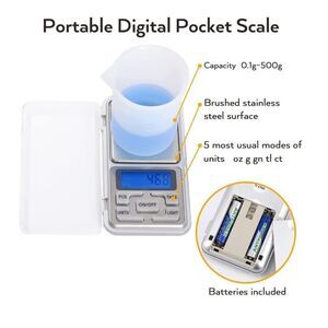 NIB Portable Digital Pocket Scale w/ batteries included